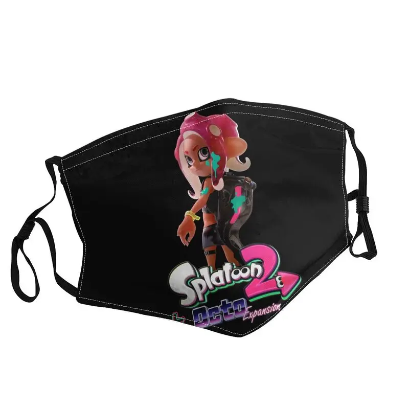 

Splatoon Mask Anti Haze Dustproof Breathable Sci-Fi Video Game Face Mask Protection Cover Men Respirator Mouth-Muffle