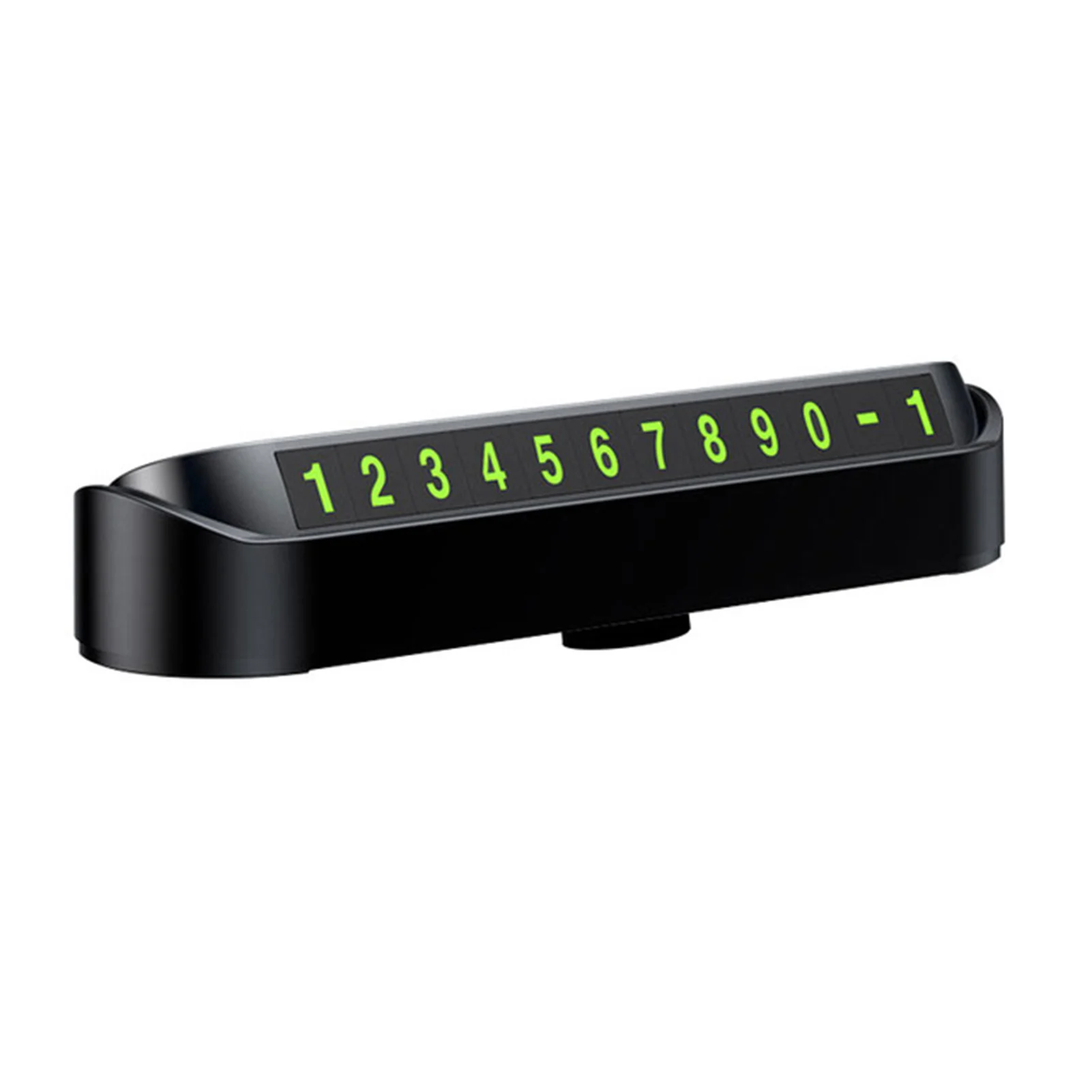 

Phone Number Plate For Parking Card Luminous Parking Plate For Automobile Interior Plate Telephone Number Car Park Stop In