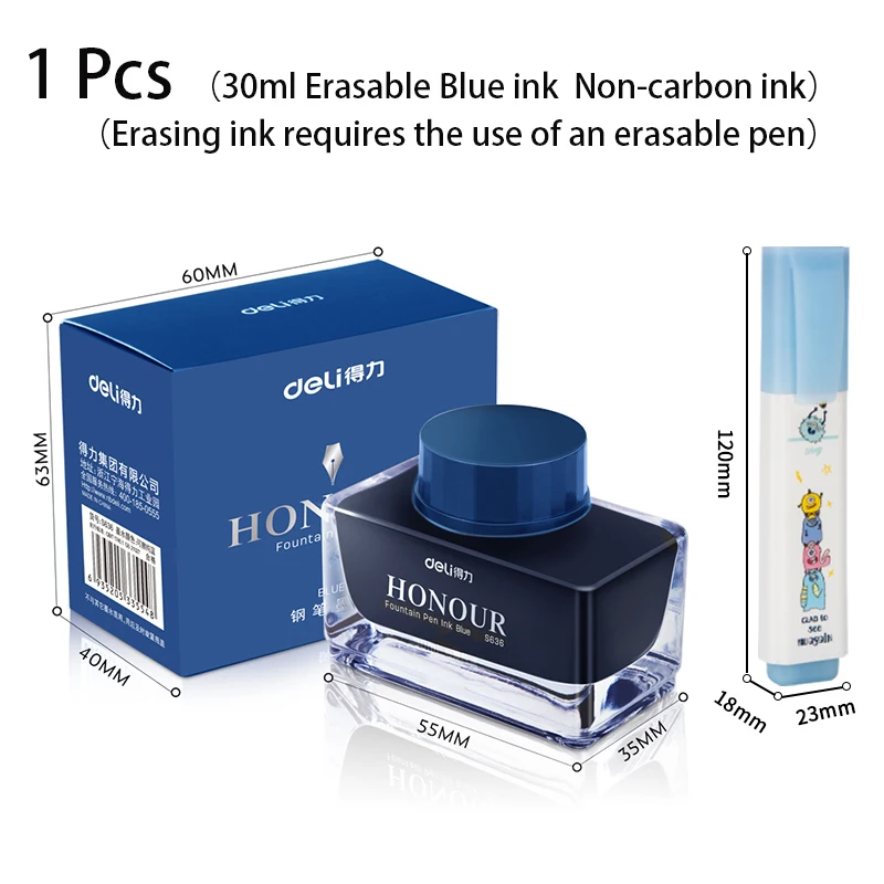 

Deli S636 перьевая ручка чернильная 30 мл