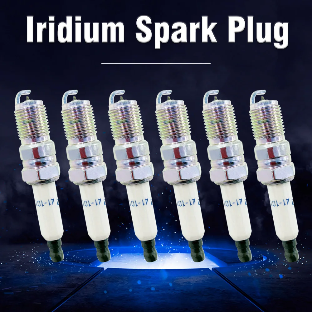 

4-6X 41-101 12568387 Iridium Spark Plug for Buick Chevrolet GMC Pontiac