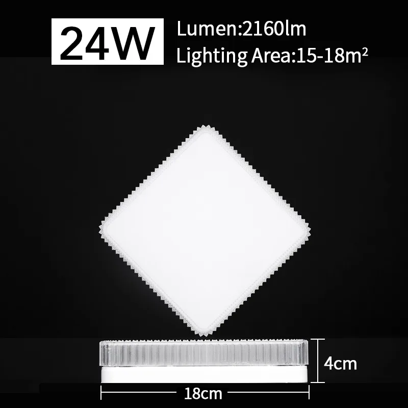 

Потолочная лампа MING&BEN квадратная хрустальная