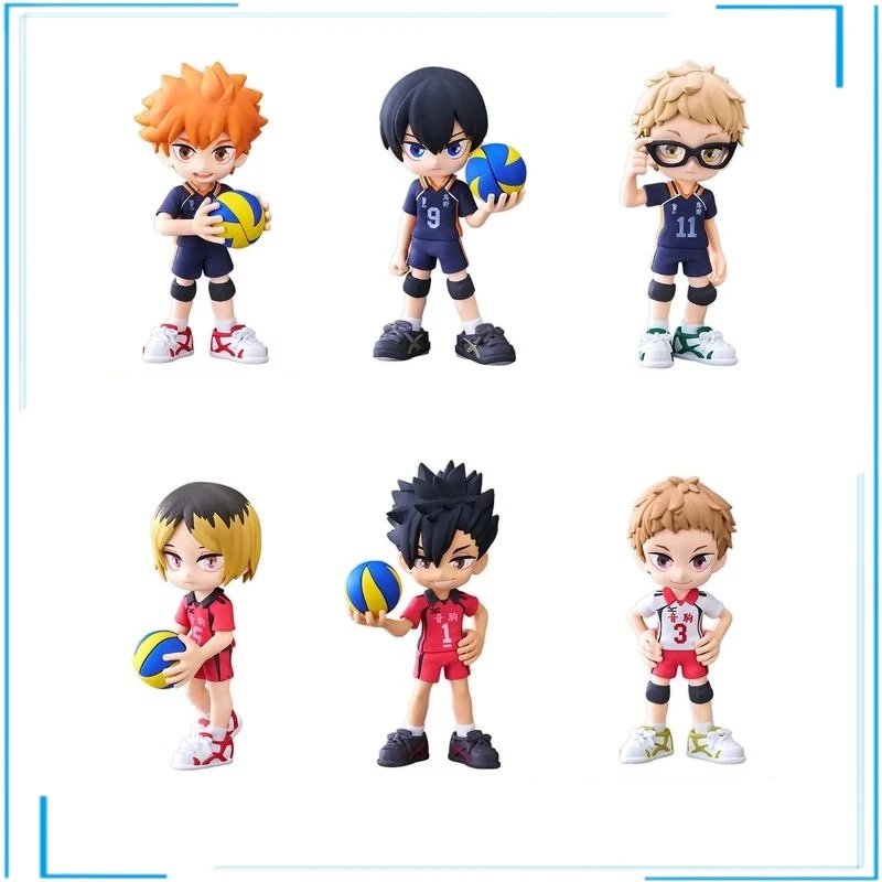 Фото Haikyuu! Фигурки героев аниме «Хината шоё», подарок на день детей, коллекция, кавайные воспоминания детства, игрушки-модели №1