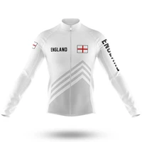 winter fleece thermalengland national team only long sleeve ropa ciclismo cycling jersey cycling wear size xs 4xl