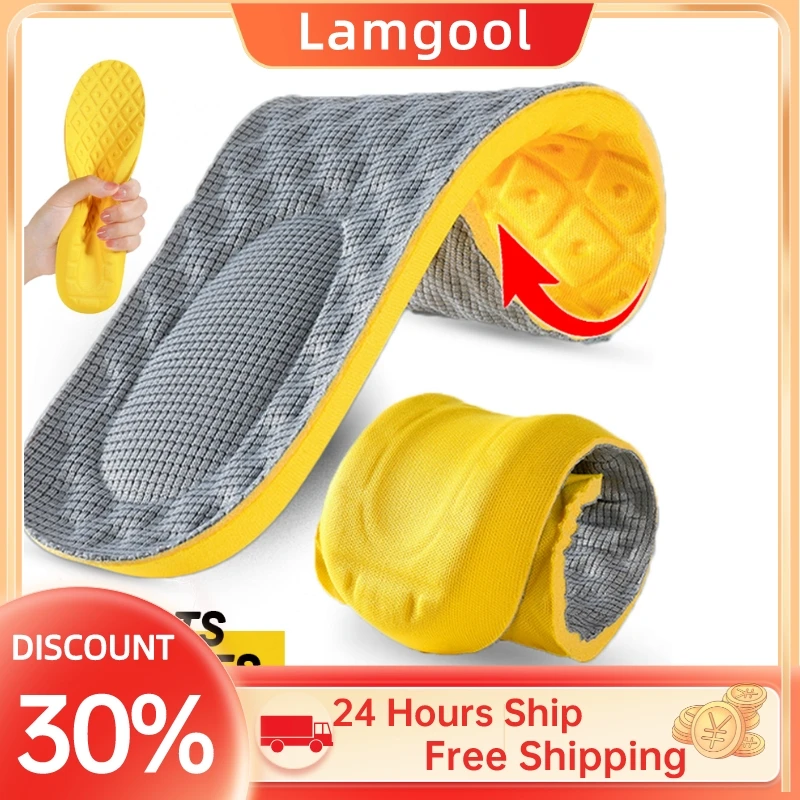 

Soft Memory Foam Insoles Sport Support Insert Feet Care Shoe Pad Mesh Breathable Orthopedic Insole for Women Men Running Insoles