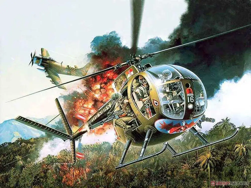 

Dragon 3310 1/35 Scale OH-6A Cayuse w/Crew Plastic Model Kit
