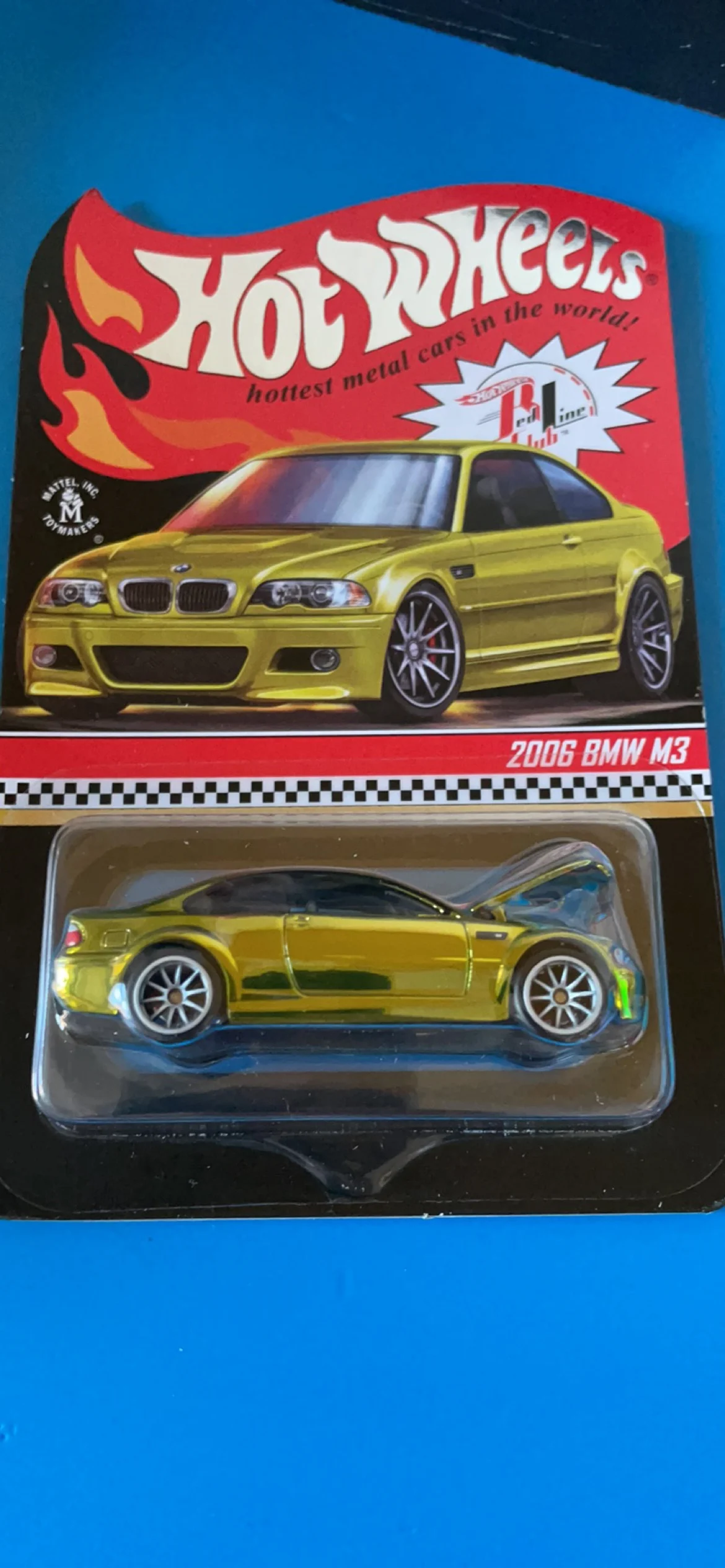 Лидер продаж автомобили RLC BMW M3 E46 GOLD 1/64 металлические Литые модели игрушечных