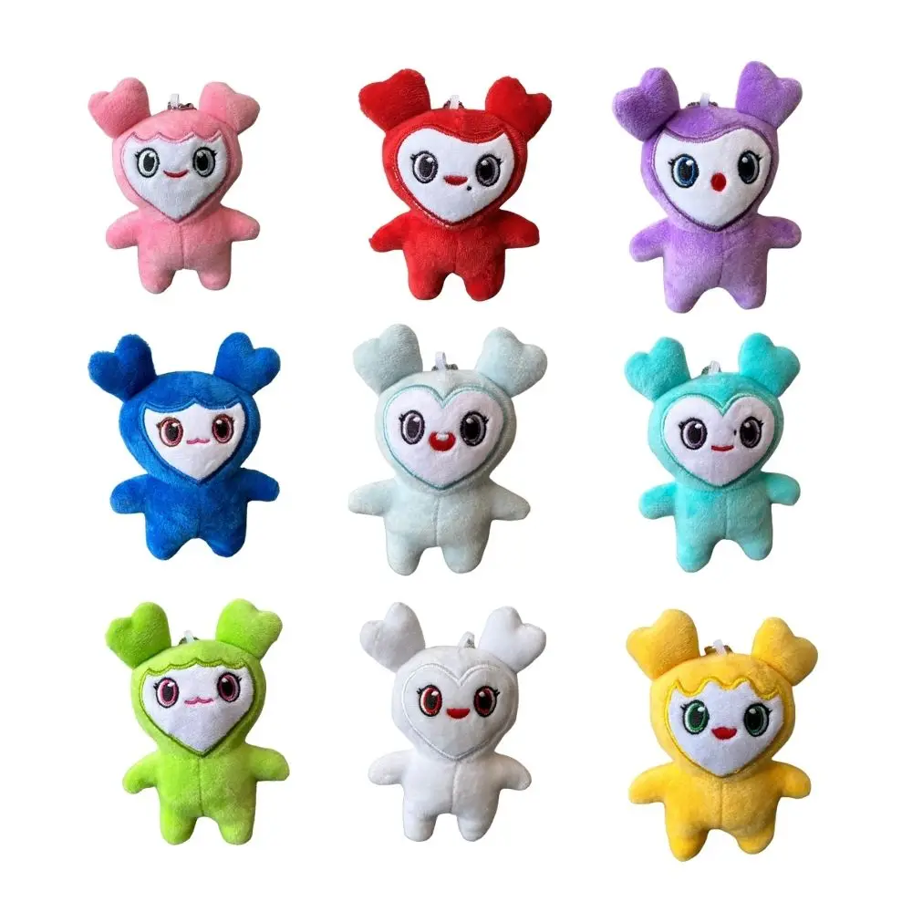 

10cm superstar plush toy cartoon animal Momo cute doll key chain Plush children Christmas gift plush toy grab doll