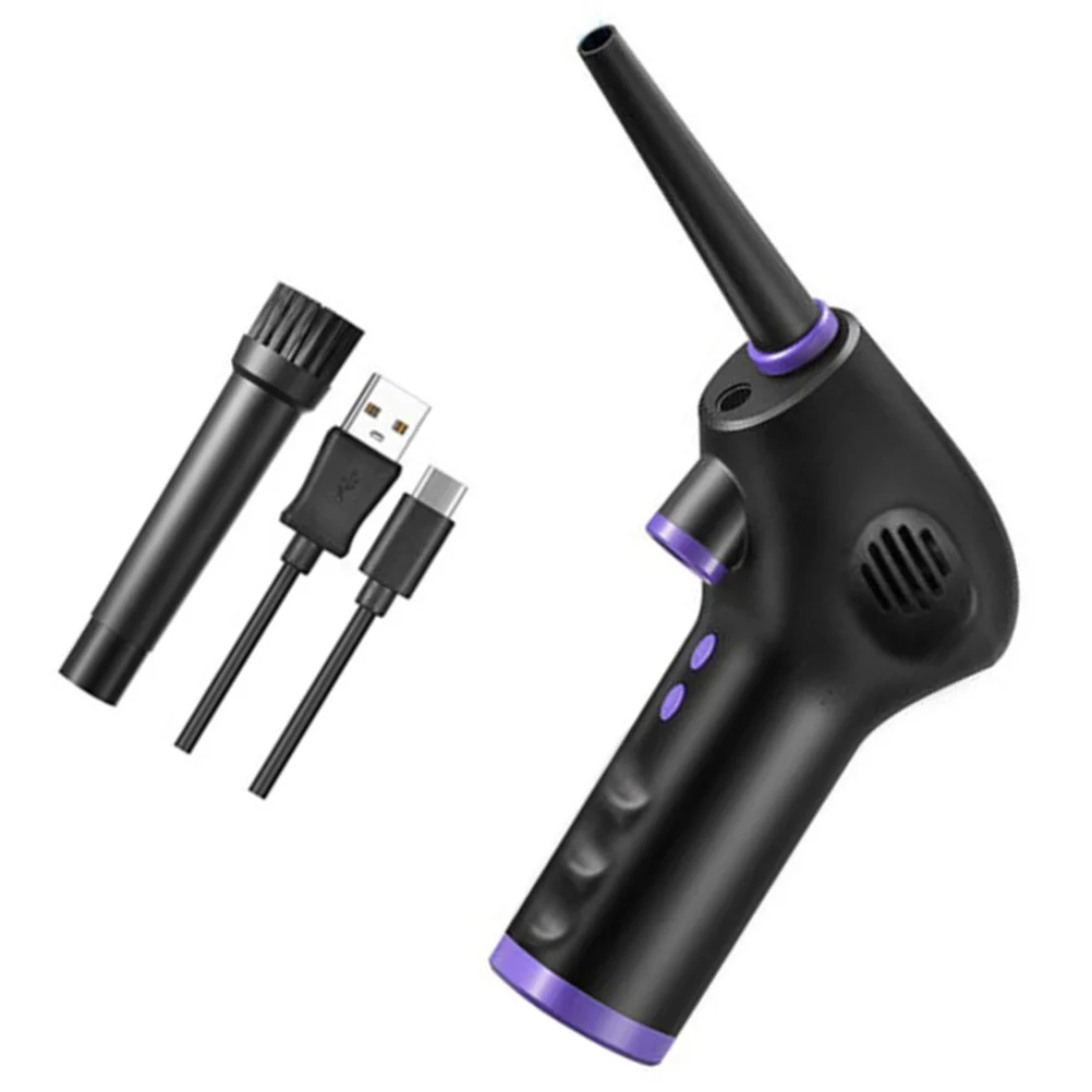 

Pc Duster Cordless Rechargeable Wireless Electric Air Cleaner For PC Computer Keyboard Cleaning Car Dust Blower