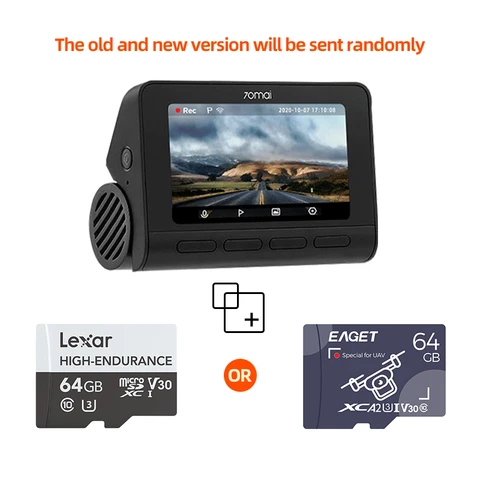 HIGH-ENDURANCE Micro SD 32 ГБ 64 ГБ 128 ГБ TF-карта USH-3 для 70mai 4K Dash Cam A810 A800SE A800S A510 A500S M310 S500 EAGET Card