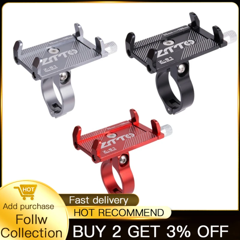 

Держатель для телефона на велосипед, подставка для мотоцикла, из алюминиевого сплава, для горных и дорожных велосипедов, аксессуары для нав...