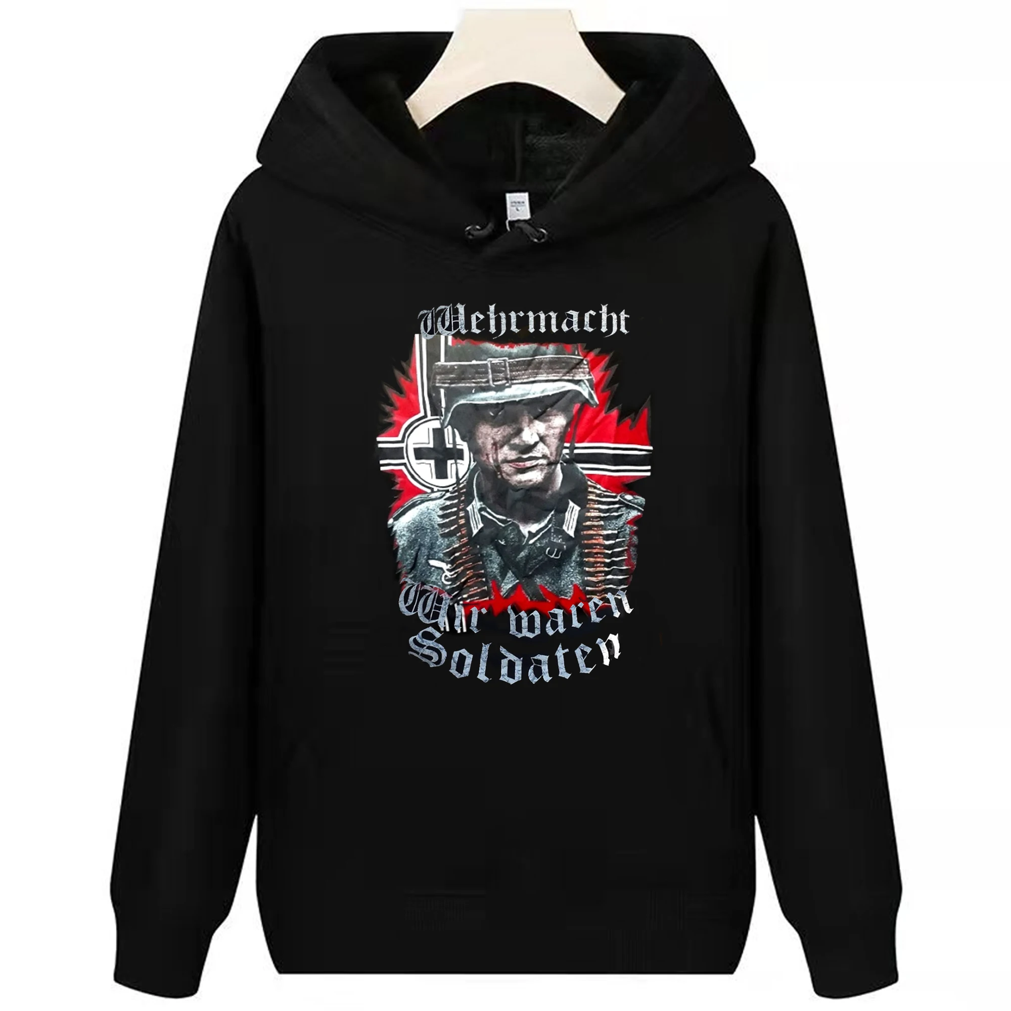 

We Were Soldiers- Wehrmacht Hoodie New 100% Cotton Comfortable Casual Mens Fashion Streetwear