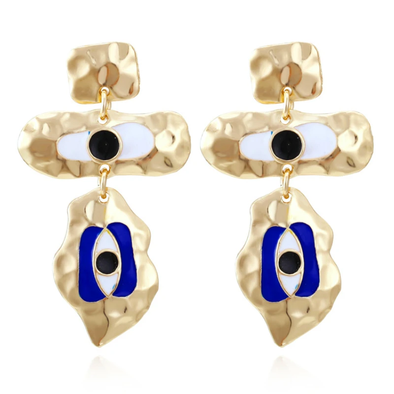 

New in Personality Vintage Devil's Eye Creative Earrings Jewelry Wholesale
