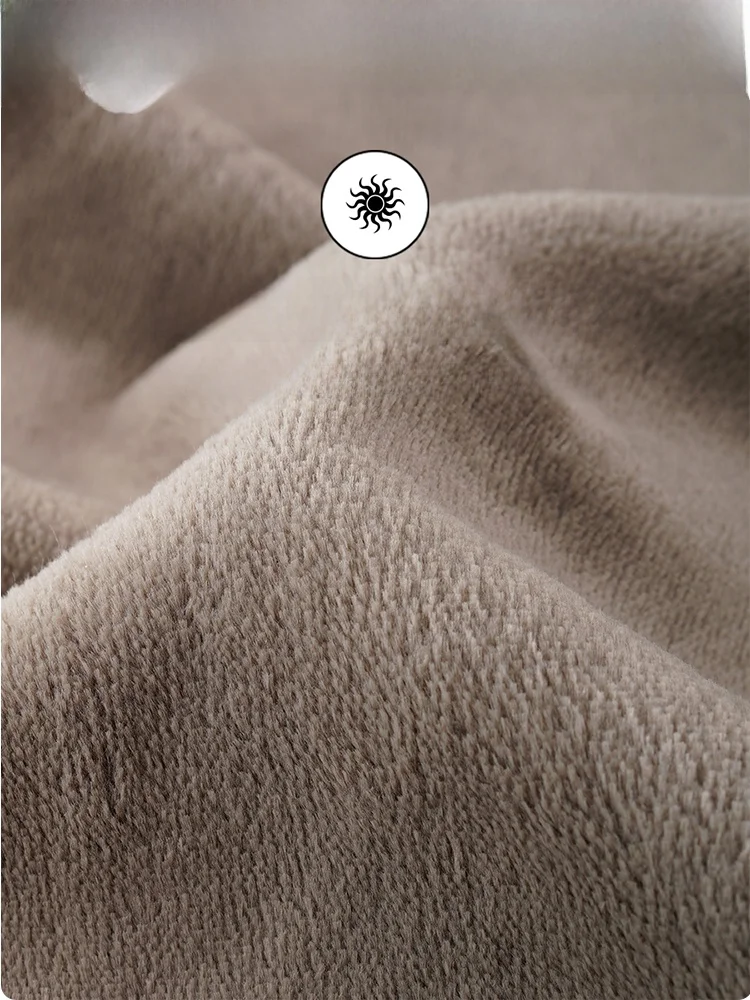  Men's Pajamas Winter Coral Fleece Thickened Fleece-lined Autumn and Flannel Plus size Casual Home