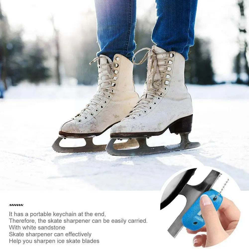 

Portable Skate Sharpener Blade Ice Skate Sharpeners Machine For Speed Skates, Ice Hockey And Player Skating W3q0