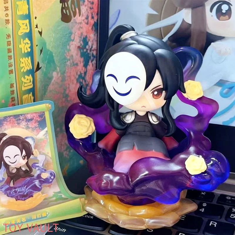 Фото Оригинальные коллекционные фигурки Tianguan Blessing: серия Danqing Fenghua, декоративные игрушки, модные сувениры ручной работы, подарки №1