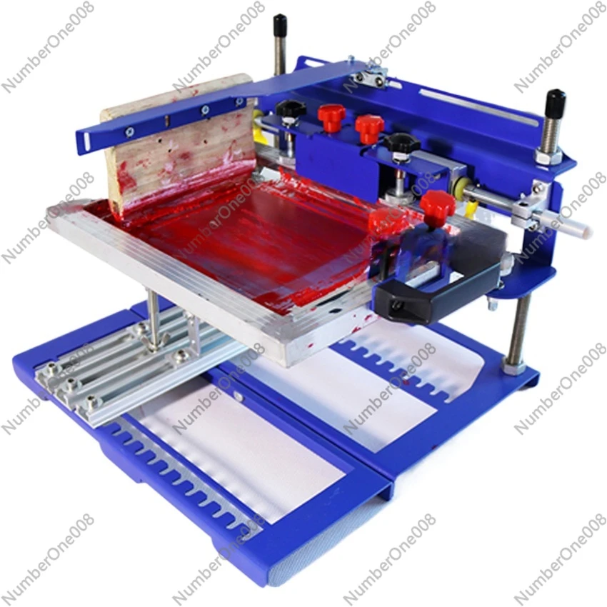 SPE-A Тип QMH170 изогнутая трафаретная печатная машина ручная стальная пластина пресс