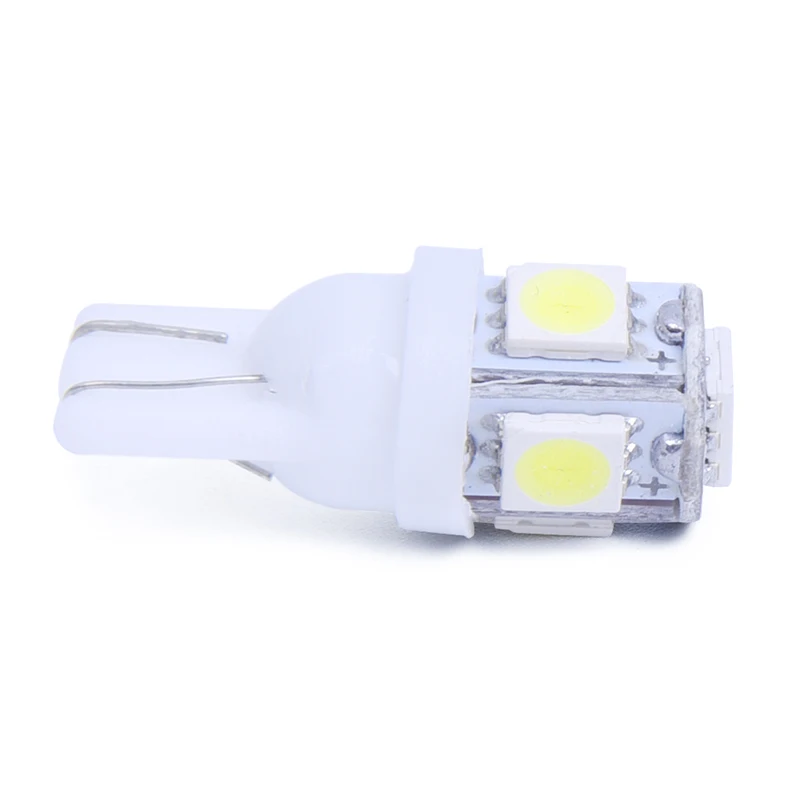 

Новинка 8 T10 168 194 W5W Автомобильная Белая светодиодная лампа 5050 SMD боковая светильник ПА с клиновидным цоколем