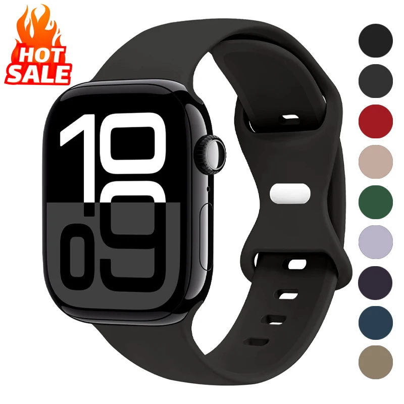 Силиконовый ремешок для Apple Watch Band