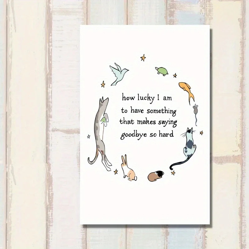 1 шт. забавная открытка на день рождения красивая с креативным рисунком лучший