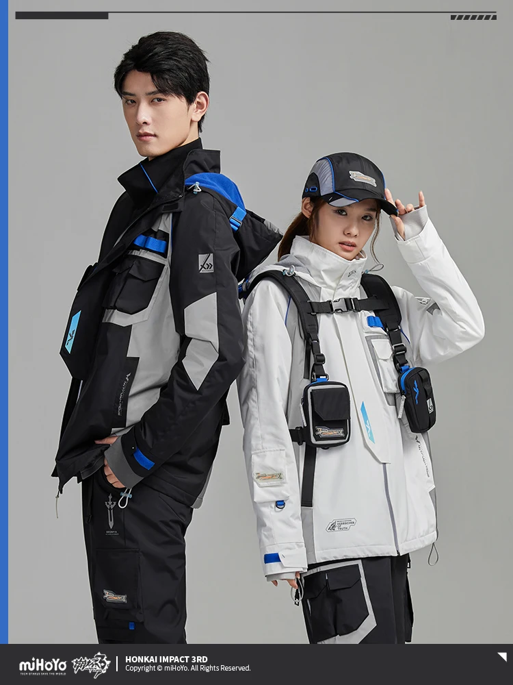 Honkai Impact 3 куртка Броня официальная miHoYo Herrscher of Truth пальто для пары осенне-зимние