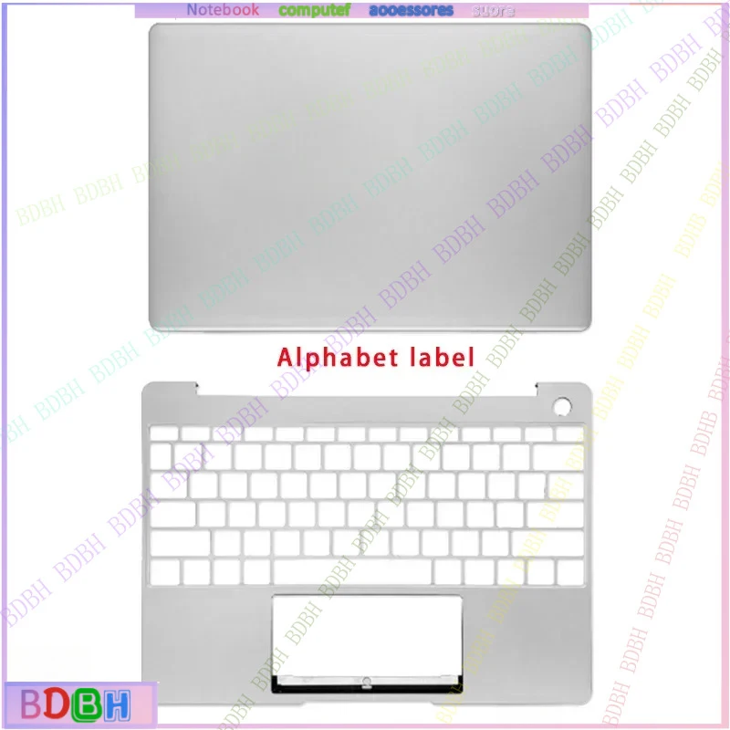Фото Подходит для MateBook 13 WRTD-WDH9 WFQ9 WFD9 HNL-WFQ9 HNL-WFP9: задняя крышка ЖК-экрана, подставка для рук, нижняя крышка, петля, крышка ABCD. №5