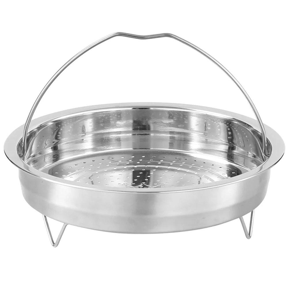

Steamer Basket Rack Stainless Steel Steaming Holder Vegetables Stand Pots Rice Cooker