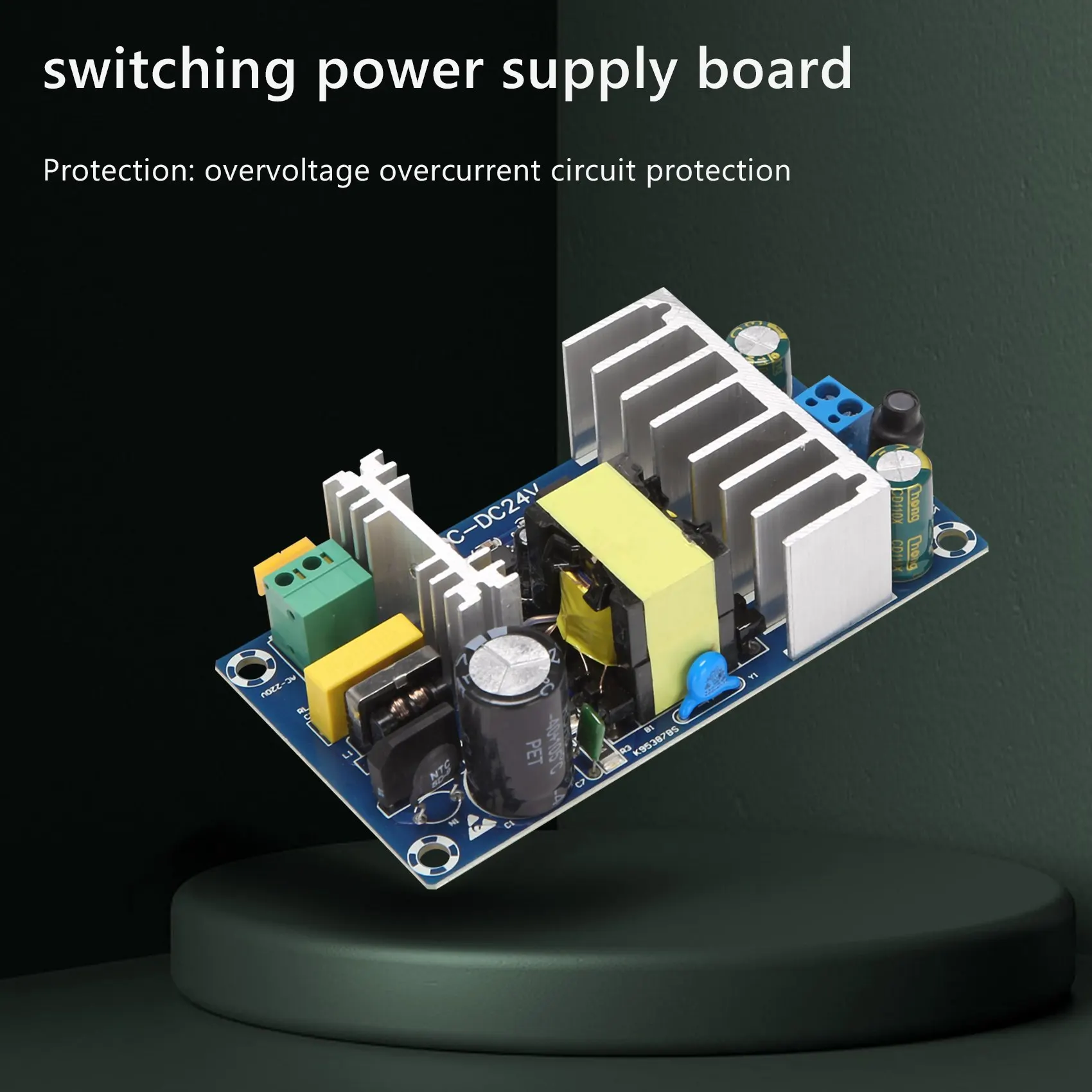 

AC 110V 220V to DC 24V 6A AC-DC Импульсный блок питания, модуль, понижающий преобразователь 100W XK-2412-24 DC источник питания