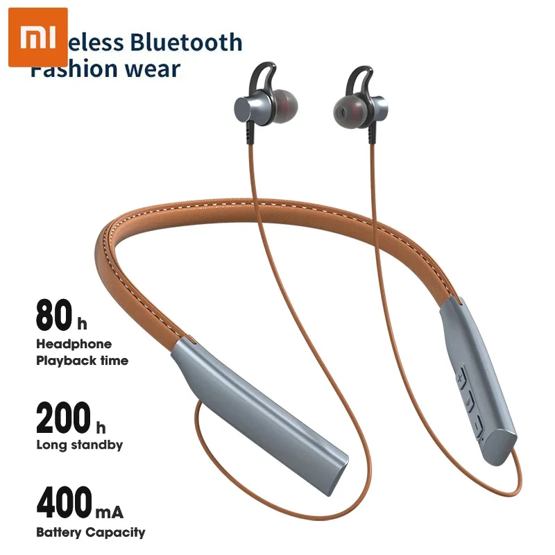 

Auricolari Bluetooth XIAOMI cuffie magnetiche Sport auricolari da collo appesi senza fili con microfono headphones