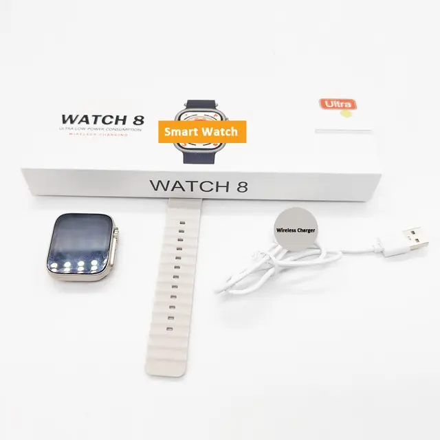 JOCEEY Smartwatch KD99Ultra 1.99Inch Watch 8 Ultra Men's Watches Bluetooth Talking Waterproof Watch8 Men Women Wireless Charging 6