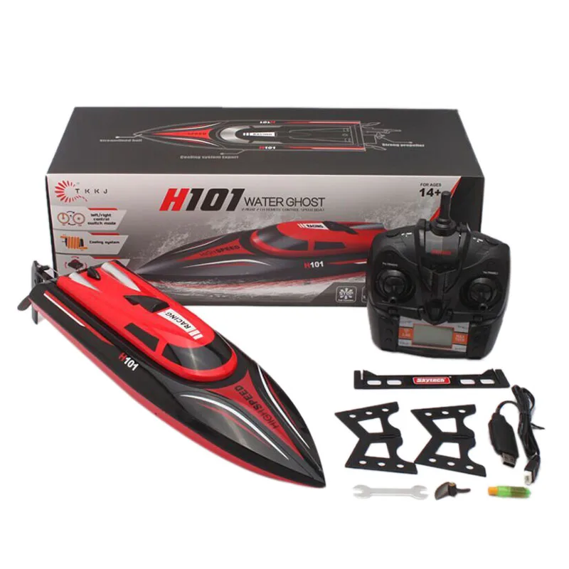 

Скоростная радиоуправляемая лодка H101, 2,4 ГГц, 35 км/ч, 1500 мАч, скоростная лодка, профессиональная электрическая лодка с дистанционным управлением, подарки, игрушки для мальчиков