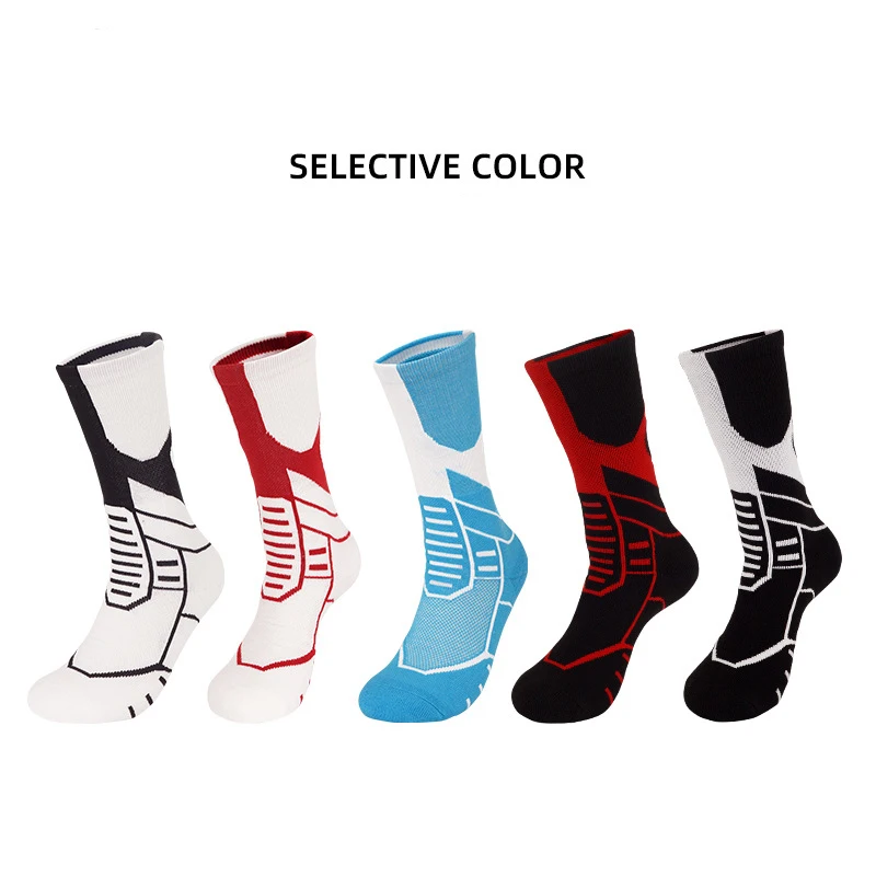 Adult Combat Sports Men Women Stockings Male Prevent Slippery Absorb Sweat Towels Basketball Socks Thickening Football