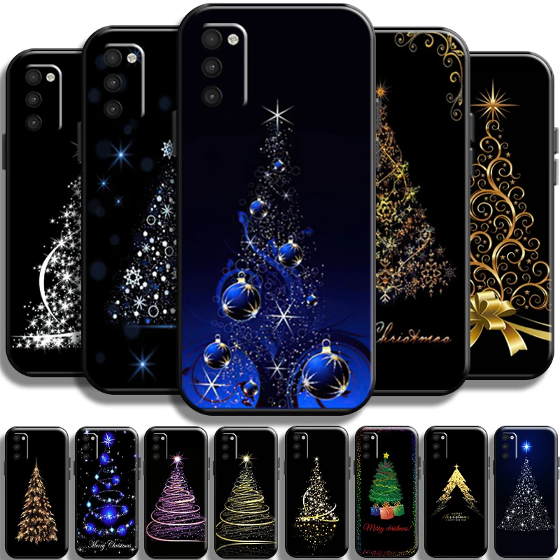 

Merry Christmas Tree Deer For Samsung Galaxy M10 Phone Case Cover Shell Back Soft Shockproof Carcasa Liquid Silicon Black