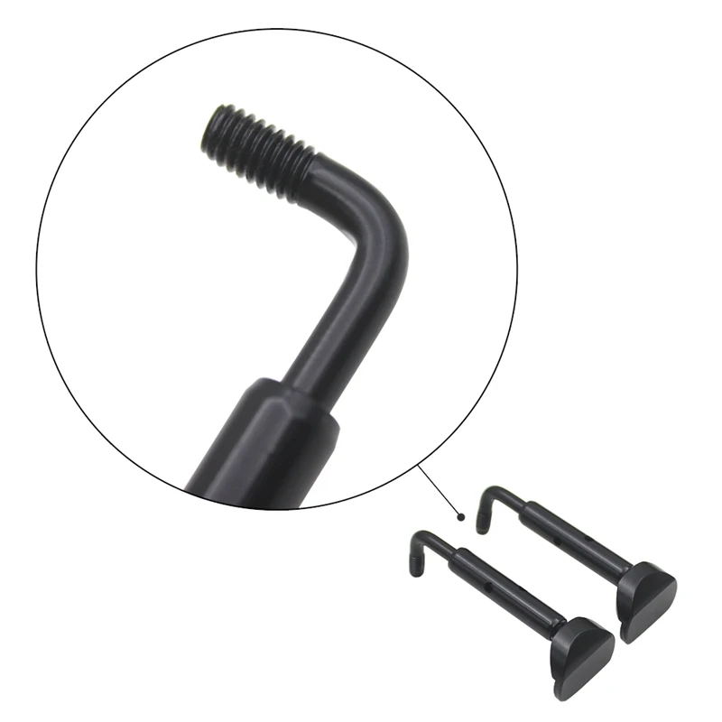 1 пара съемных зажимов для подбородка скрипки размером 4/4 3/4