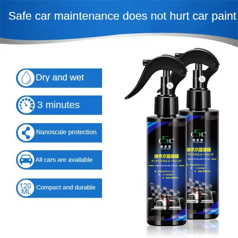 

New Auto Coating Agent Fast Crystal Coating Wax Nano Crystal Plating Glaze Sealing Paint Spray Hand Spraying Coating Agent