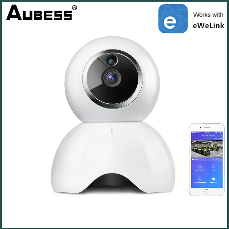 

EWeLink Smart IOT HD Camera Night Vision IP Camera Reomotely Viewing By Phone APP Control Security Video Surveillance Camera