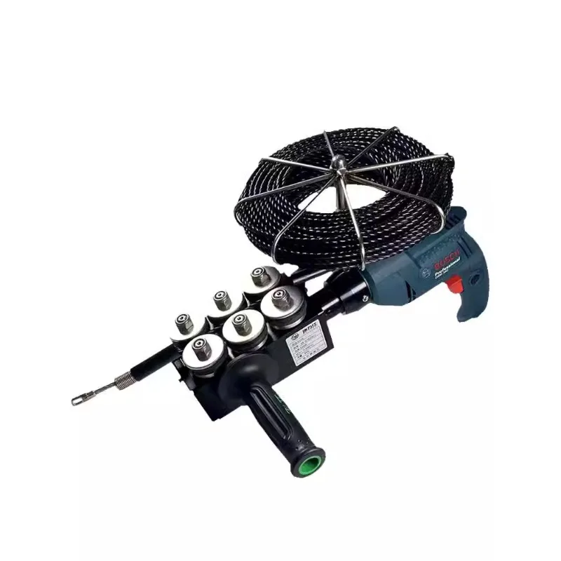 

Fully automatic lead wire discharge, string wire extraction, electric threading machine, electric threading device