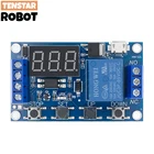 Релейный модуль 6-30 в, переключатель, автоматический таймер, цикл регулировки 828, акция