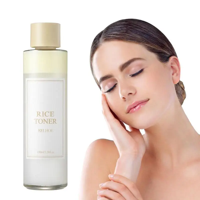 

Facial Rice Water Natural Moisturizer Rice Essence 150ml Facial Beauty Toner For Deep Hydration Moisturizing Toner For Dry Skin