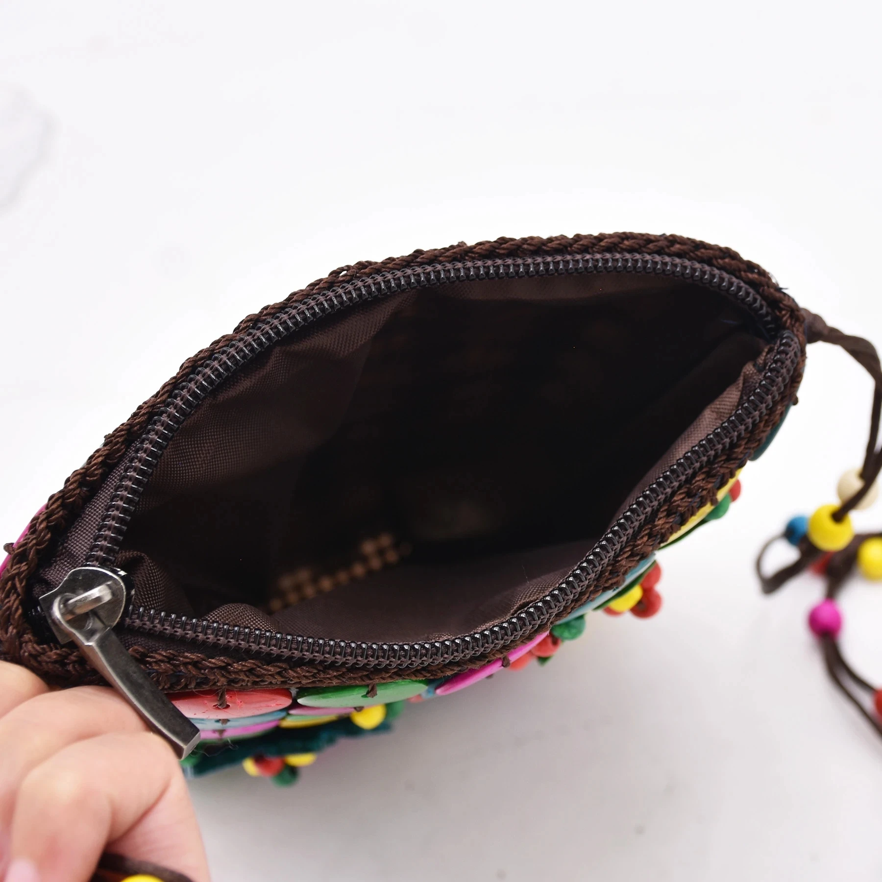 Женская акриловая Хлопковая Сумка Tuanhua этнического цвета