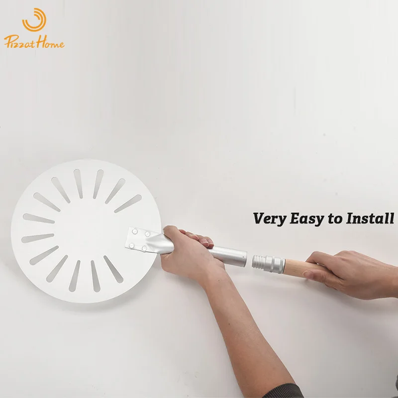 9 дюймовая деревянная ручка для пиццы токарная лопатка 49 дюймов общая Лопата