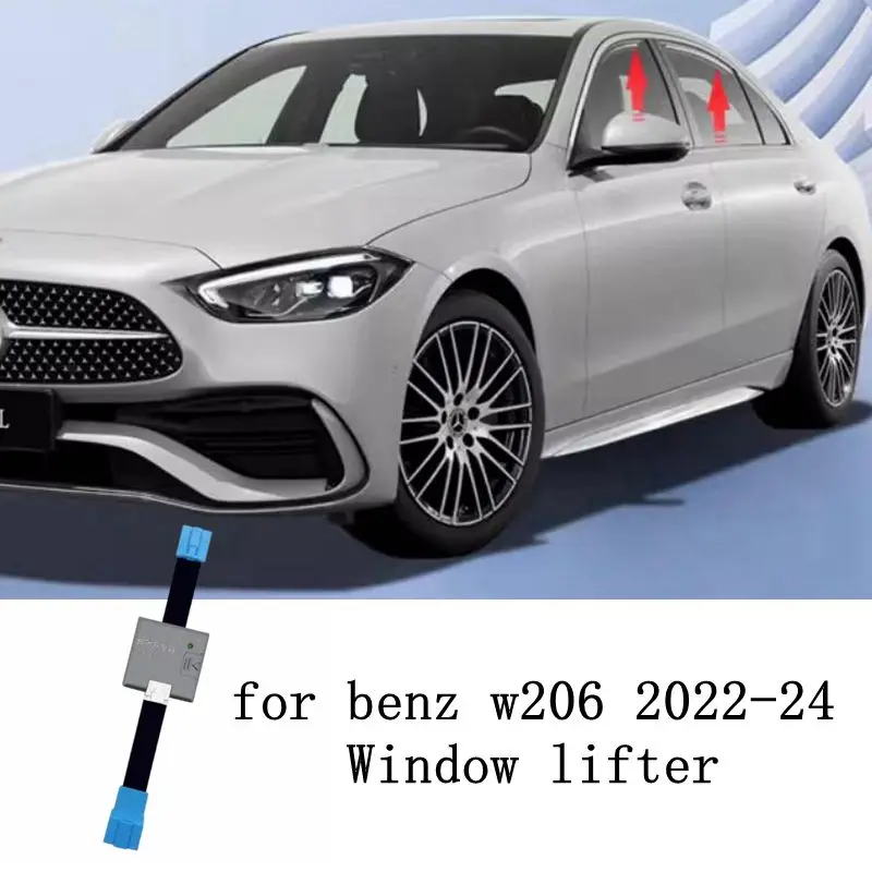 Для Mercedes-Benz W206 серии 2022 2023 2024 автоматический стеклоподъемник с одной кнопкой