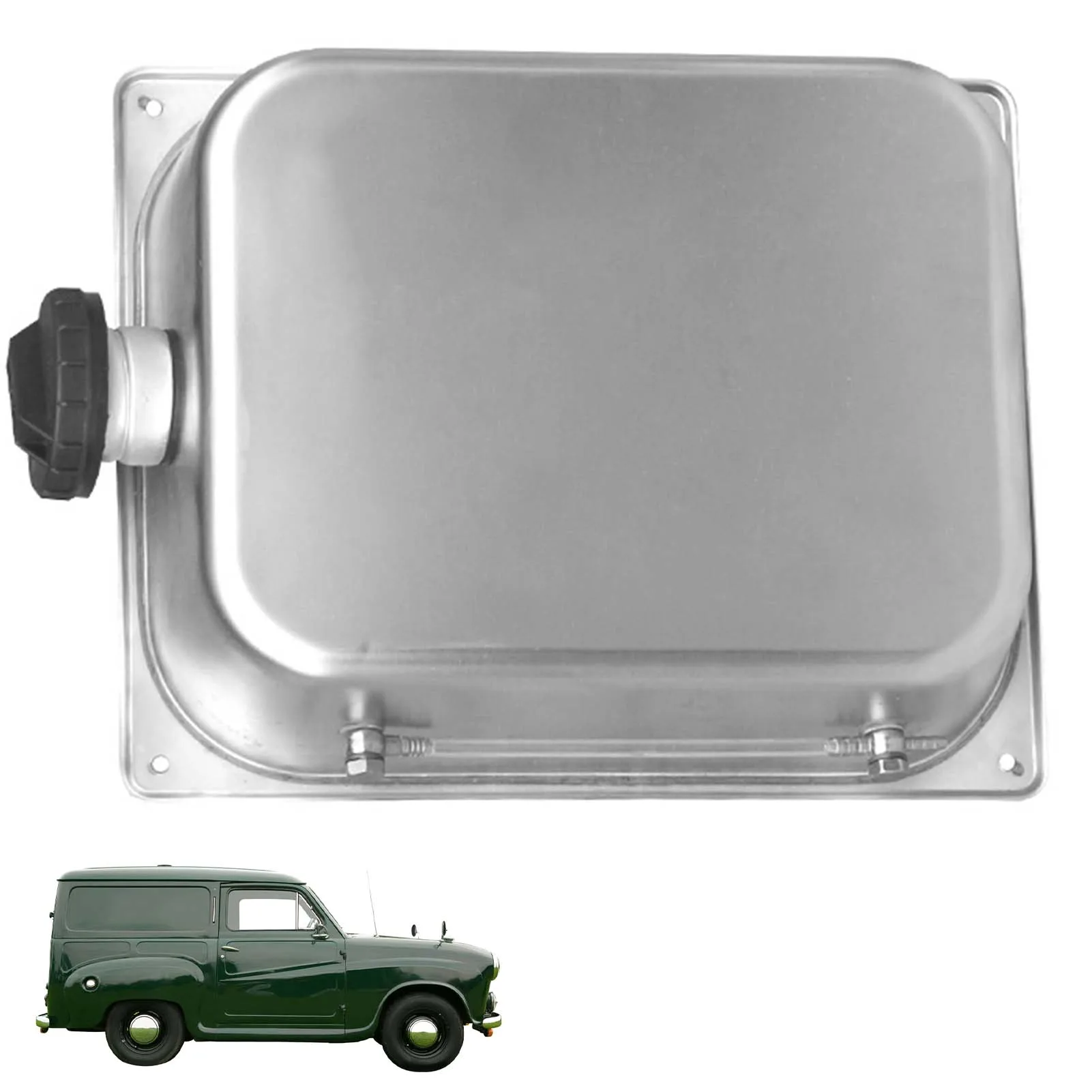 

Бензиновая банка из нержавеющей стали 7 л, портативный дизельный бак, совместимый с автомобильным нагревателем, Портативный Бензиновый рез...