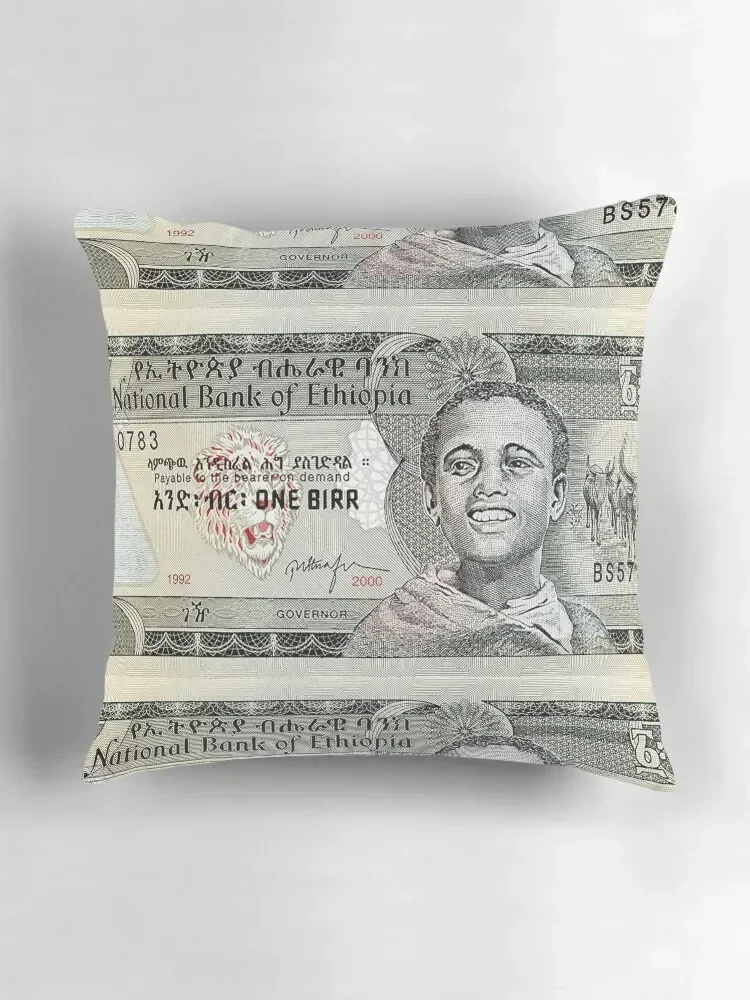 Эфиопская декоративная подушка One Birr рождественская роскошная наволочка
