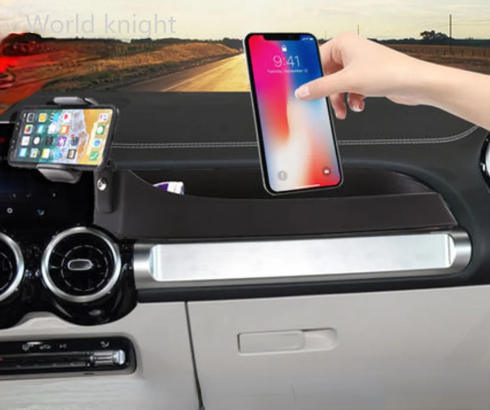 

For Mercedes-Benz GLB Class X247 2020 Interior Accessories Car Dashboard Copilot Storage Box Tray Mobile Phone Navigation Holder