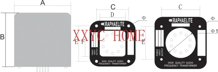 Точный трансформатор 3 5 K/600 (150 + 150) 1:0 45 односторонний с приводом 2A3 805833