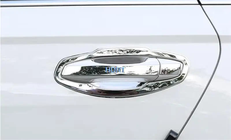 Автомобильный стиль ABS хромированный защитный чехол дверная ручка наружная Чаша