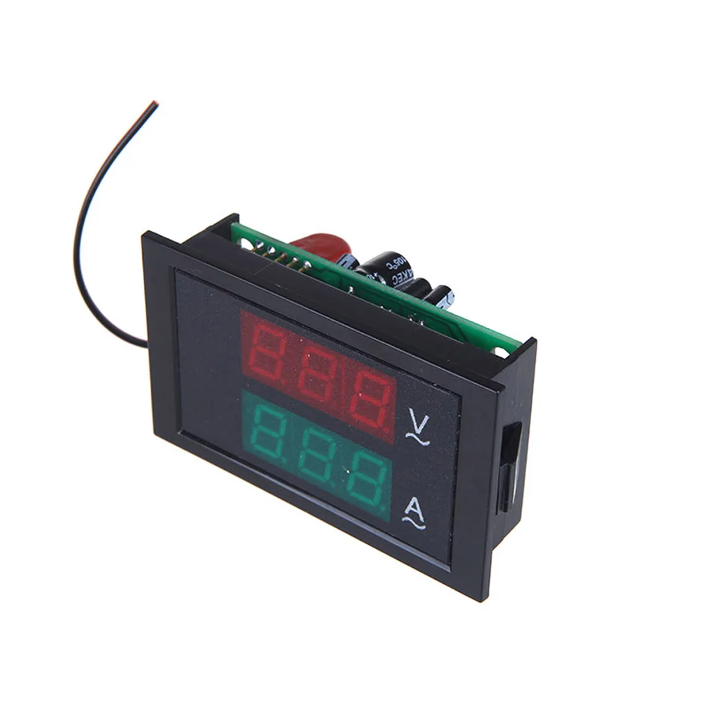 

DL85-2042 2 in 1 Volt Amp Panel Meter 80-300V 100A AC Voltmeter Ammeter Digital AC Dual Display Current Voltage Tester
