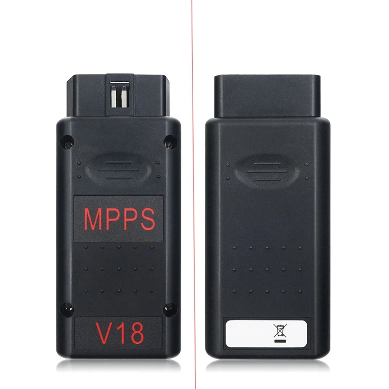 MPPS V18 OBD2 Диагностический инструмент MAIN + TRICORE MULTIBOOT V18.12.3.8 с кабелем Breakout Tricore