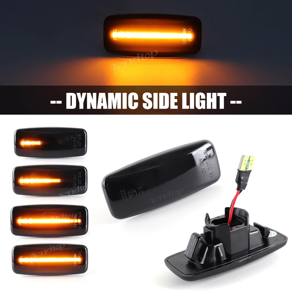 

Dynamic Side Marker Lights For Nissan Teana Sylphy/Almera Bluebird Sunny Teana J31 Cefiro/Maxima Murano 06-11 Turn Signal Lamp