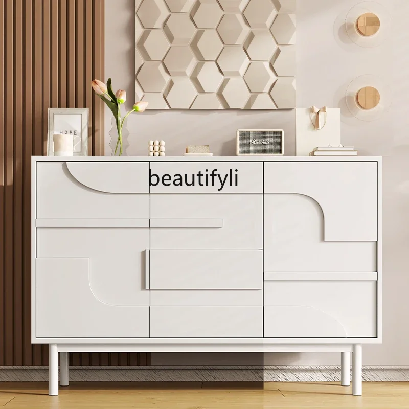 Рисунок 5 - Роскошный входной шкаф для обуви в стиле крем